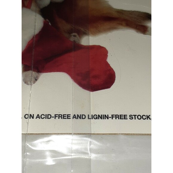 Current Inc Festive Photo Animal Stickers 46 Christmas Pets Holiday Stationery - Picture 7 of 8